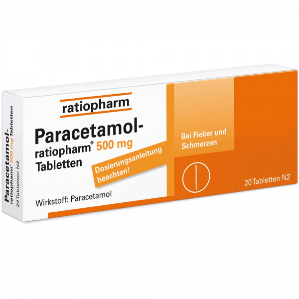 Paracetamol Ratiopharm (MG)