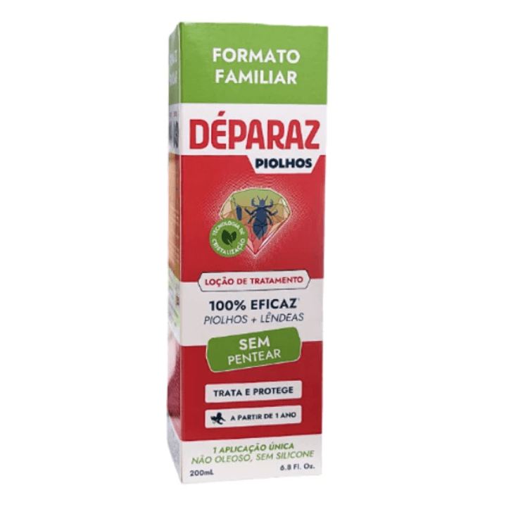 Déparaz Loção Tratamento AntiPiolhos 200Ml
