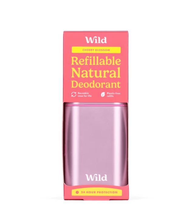 WILD DEO NATURAL CAIXA C/ RECARGA CHERRY BLOSSOM