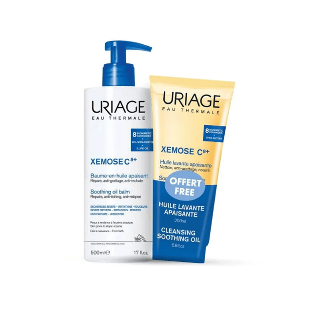 Uriage Xemose C8+ O Bálsamo Relipidante Antiprurido OFERTA Óleo Lavante 200ml Uriage Xemose C8+ O Bálsamo Relipidante Antiprurido OFERTA Óleo Lavante 200ml