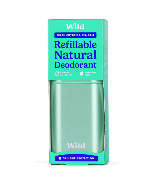WILD DEO NATURAL CAIXA C/ RECARGA FRESH COTTON