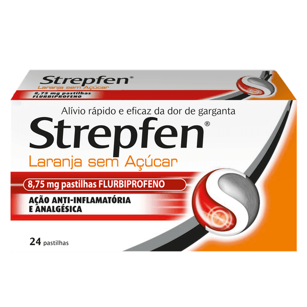 Strepfen Laranja sem Açúcar
