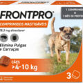 Frontpro 28mg Cães >4-10Kg Comp Mast X3