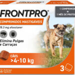 Frontpro 28mg Cães >4-10Kg Comp Mast X3