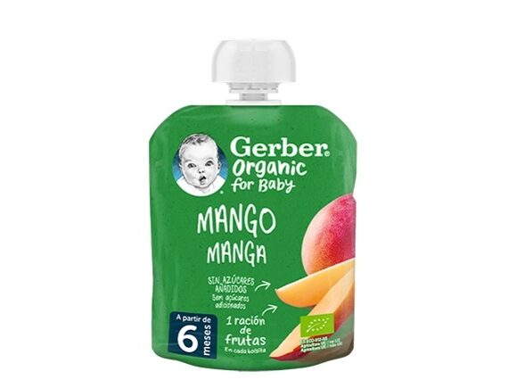 Gerber Bio Pacote Manga 90G 6M+