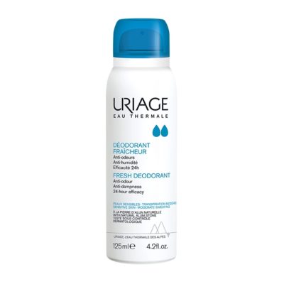 Uriage Desodorizante Refrescante Spray Pele Sensível 125mL