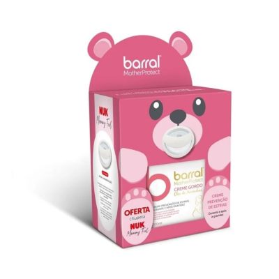 Barral Creme Gordo Óleo de Amêndoas 200mL c/Oferta de Chupeta Nuk
