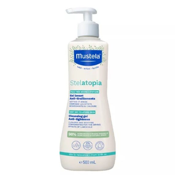 Mustela Bebé Gel Lavante Stelatopia (Pele Atópica) 500mL