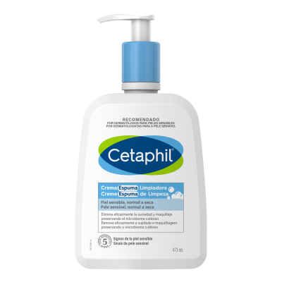 Cetaphil Creme Espuma de Limpeza 473ml