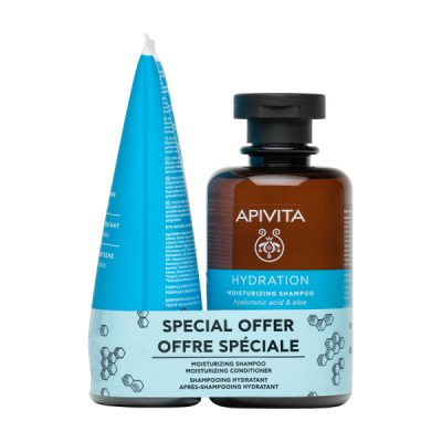 Apivita Shampoo Hidratante 250ml  com Oferta de Condicionador 150ml