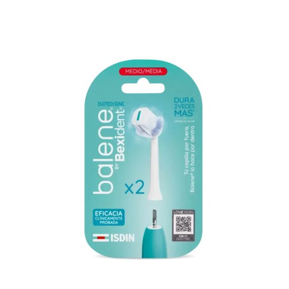 Balene Escova de Dentes by Bexident Recargas Escova de Dentes Elétrica Média  2 Unid.