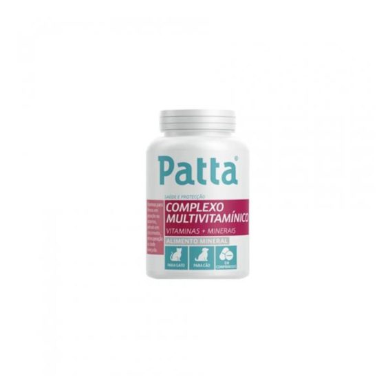 Patta Complexo Multivitamínico Cão/Gato 60 Comp