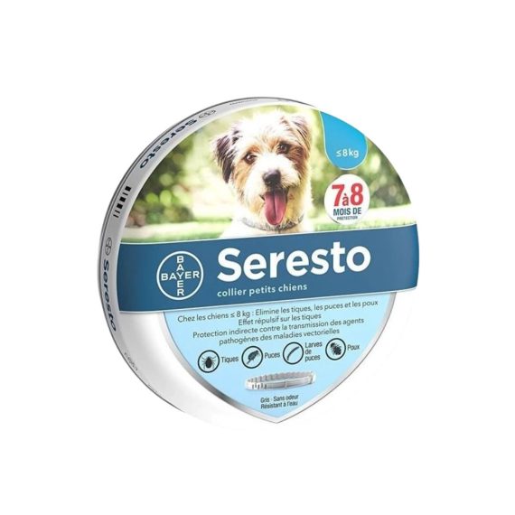 Seresto Coleira para Cão 0-8kg 38cm