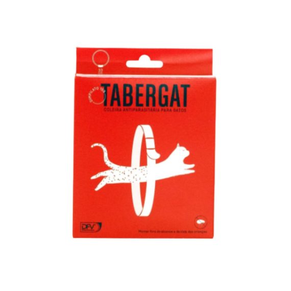 Tabergat Coleira Anti-Parasitária Gatos 33cm