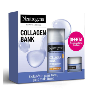 Neutrogena Coffret Collagen Bank | Creme SPF30 + Gel Olhos