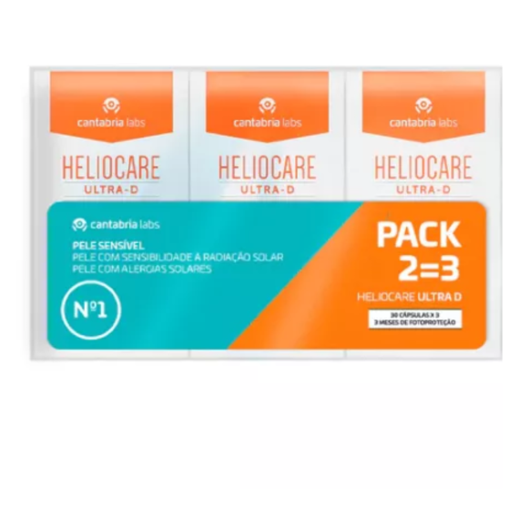 Heliocare Ultra D Cápsulas Pack 2=3 3×30