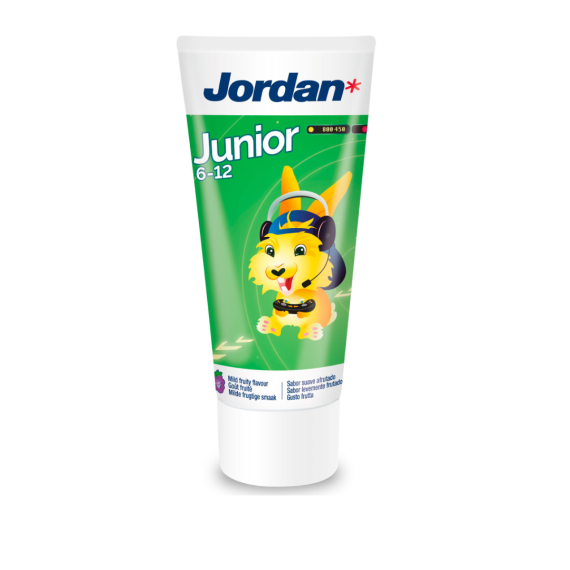 Jordan Junior Pasta de Dentes 6-12A 50ml