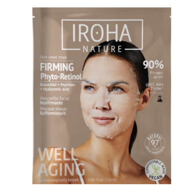 Iroha Nature Máscara Reafirmante, Suavizante e Hidratante com Bakuchiol 1 unidade
