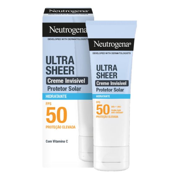 Neutrogena Ultra Sheer Creme Invisível Hidratante SPF50 50ml